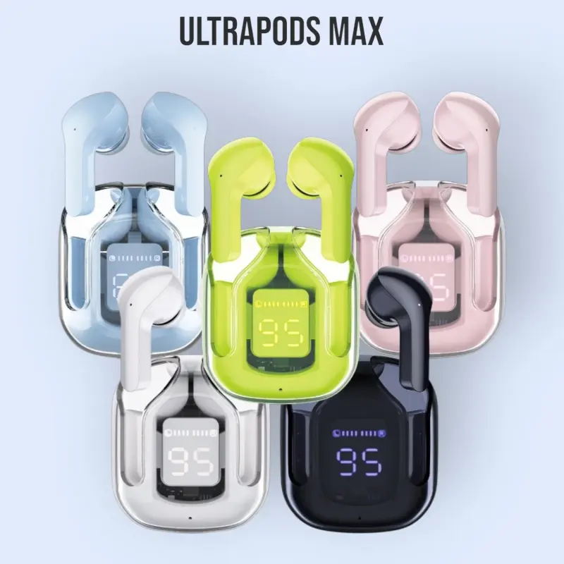 UltraPods Max Truly Transparent Wireless Earbuds